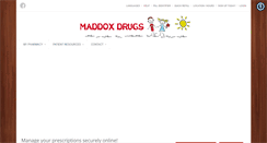 Desktop Screenshot of maddoxdrugs.com